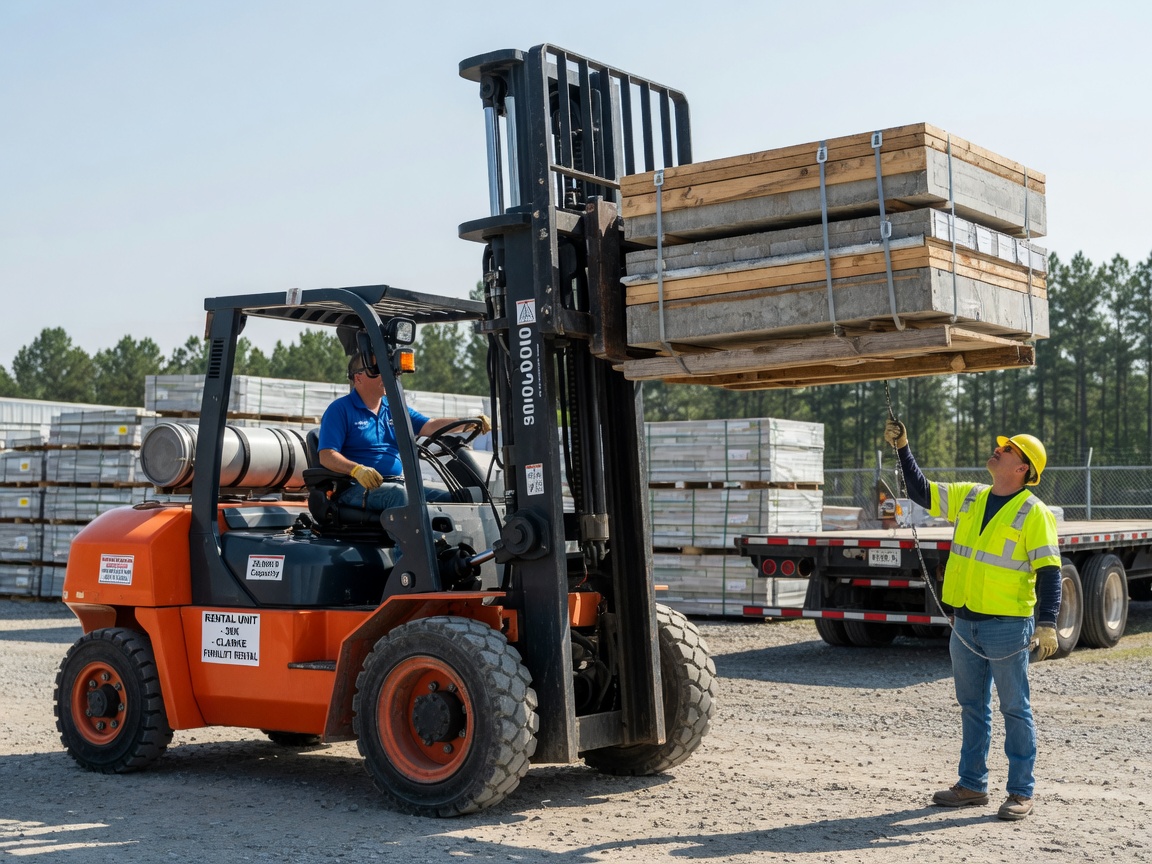 High Capacity Forklift Rental services