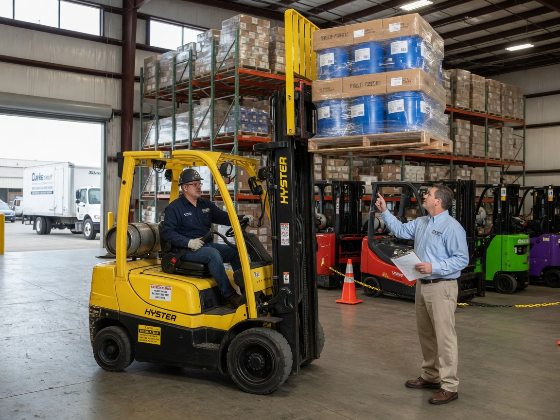 Warehouse Forklift Rental services